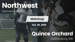 Matchup: Northwest High vs. Quince Orchard  2019