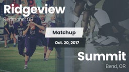 Matchup: Ridgeview High vs. Summit  2017