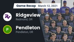 Recap: Ridgeview  vs. Pendleton  2021