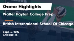 Walter Payton College Prep vs British International School Of Chicago Game Highlights - Sept. 6, 2022