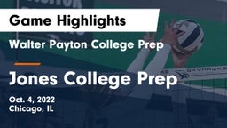 Walter Payton College Prep vs Jones College Prep Game Highlights - Oct. 4, 2022