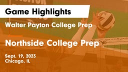 Walter Payton College Prep vs Northside College Prep Game Highlights - Sept. 19, 2023