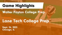 Walter Payton College Prep vs Lane Tech College Prep Game Highlights - Sept. 26, 2023