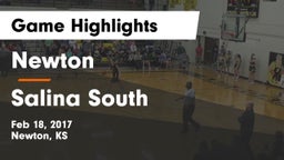 Newton  vs Salina South  Game Highlights - Feb 18, 2017
