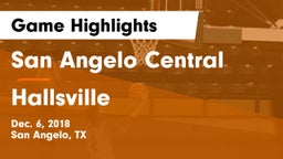 San Angelo Central  vs Hallsville  Game Highlights - Dec. 6, 2018