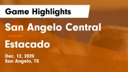 San Angelo Central  vs Estacado  Game Highlights - Dec. 12, 2020