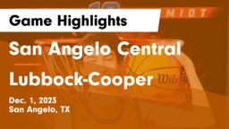 San Angelo Central  vs Lubbock-Cooper  Game Highlights - Dec. 1, 2023