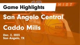 San Angelo Central  vs Caddo Mills  Game Highlights - Dec. 2, 2023