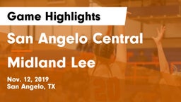 San Angelo Central  vs Midland Lee  Game Highlights - Nov. 12, 2019