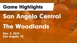 San Angelo Central  vs The Woodlands  Game Highlights - Dec. 5, 2019