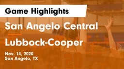 San Angelo Central  vs Lubbock-Cooper  Game Highlights - Nov. 14, 2020