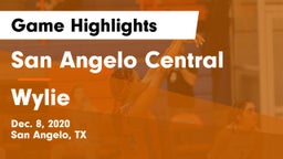 San Angelo Central  vs Wylie  Game Highlights - Dec. 8, 2020