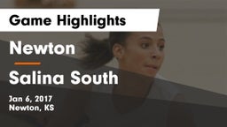 Newton  vs Salina South  Game Highlights - Jan 6, 2017
