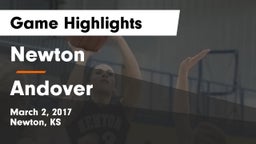 Newton  vs Andover  Game Highlights - March 2, 2017