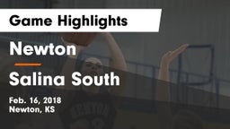 Newton  vs Salina South  Game Highlights - Feb. 16, 2018
