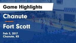 Chanute  vs Fort Scott  Game Highlights - Feb 3, 2017