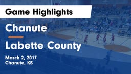 Chanute  vs Labette County  Game Highlights - March 2, 2017