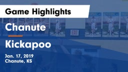 Chanute  vs Kickapoo  Game Highlights - Jan. 17, 2019