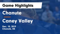 Chanute  vs Caney Valley  Game Highlights - Dec. 10, 2019