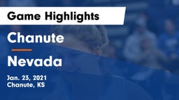 Chanute  vs Nevada  Game Highlights - Jan. 23, 2021