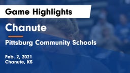 Chanute  vs Pittsburg Community Schools Game Highlights - Feb. 2, 2021