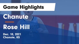 Chanute  vs Rose Hill  Game Highlights - Dec. 10, 2021