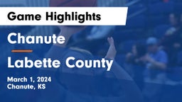 Chanute  vs Labette County  Game Highlights - March 1, 2024