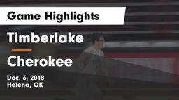 Timberlake  vs Cherokee  Game Highlights - Dec. 6, 2018