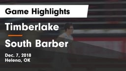 Timberlake  vs South Barber Game Highlights - Dec. 7, 2018