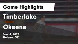 Timberlake  vs Okeene Game Highlights - Jan. 4, 2019