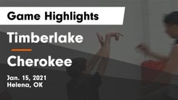 Timberlake  vs Cherokee  Game Highlights - Jan. 15, 2021