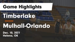 Timberlake  vs Mulhall-Orlando  Game Highlights - Dec. 10, 2021