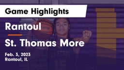 Rantoul  vs St. Thomas More  Game Highlights - Feb. 3, 2023