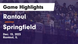 Rantoul  vs Springfield  Game Highlights - Dec. 15, 2023