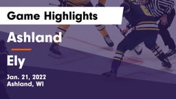 Ashland  vs Ely Game Highlights - Jan. 21, 2022