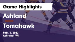 Ashland  vs Tomahawk Game Highlights - Feb. 4, 2022