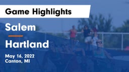 Salem  vs Hartland Game Highlights - May 16, 2022