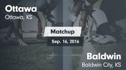 Matchup: Ottawa  vs. Baldwin  2016