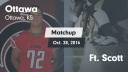 Matchup: Ottawa  vs. Ft. Scott  2016