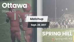 Matchup: Ottawa  vs. SPRING HILL  2017
