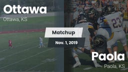 Matchup: Ottawa  vs. Paola  2019