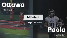 Matchup: Ottawa  vs. Paola  2020