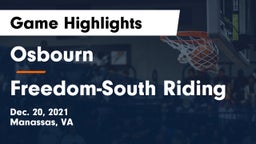 Osbourn  vs Freedom-South Riding Game Highlights - Dec. 20, 2021