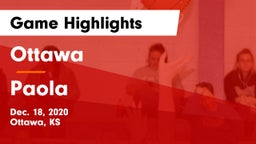 Ottawa  vs Paola  Game Highlights - Dec. 18, 2020