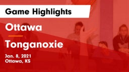 Ottawa  vs Tonganoxie  Game Highlights - Jan. 8, 2021
