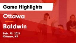 Ottawa  vs Baldwin  Game Highlights - Feb. 19, 2021