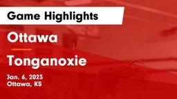 Ottawa  vs Tonganoxie  Game Highlights - Jan. 6, 2023