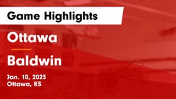 Ottawa  vs Baldwin  Game Highlights - Jan. 10, 2023