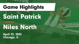 Saint Patrick  vs Niles North  Game Highlights - April 22, 2023