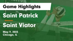 Saint Patrick  vs Saint Viator  Game Highlights - May 9, 2023